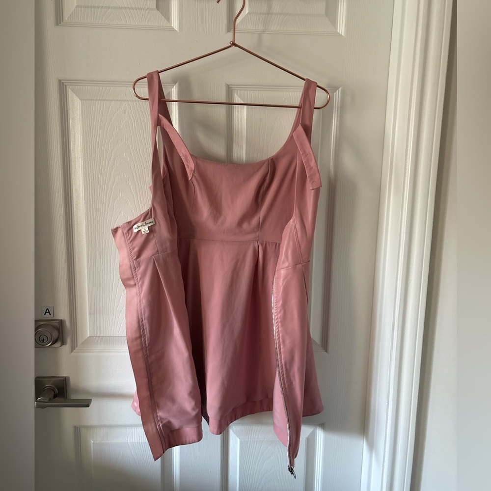 For Love & Lemons Talia faux leather mini dress Size S - Picture 7 of 7